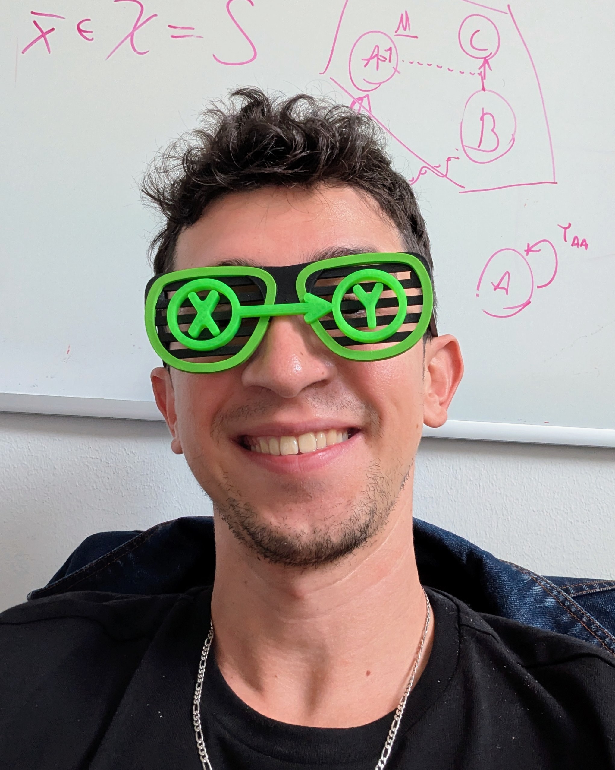 Matej with Causality Glasses